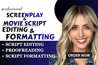 do screenplay proofreading movie script formatting tv feature film script editor