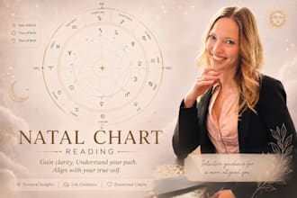 do a detailed natal chart reading