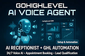 setup gohighlevel voice ai agent, ai receptionist, ghl automation gohighlevel