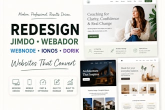 build webador website webador design webador ecommerce jimdo webador redesign
