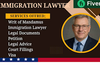 draft a professional writ of mandamus for uscis or federal court