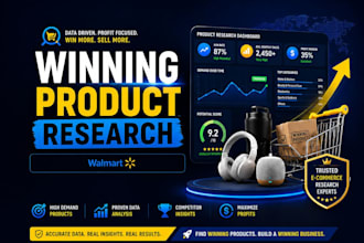 do product research for walmart and ebay dropshipping