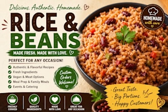 cook rice and beans for you