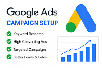 setup google ads campaigns to get leads