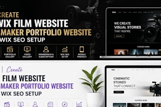 create wix film website filmmaker streaming streaming portfolio website and wix