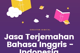 akan menerjemahkan inggris ke indonesia akurat dan natural