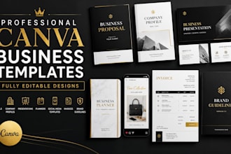 esign professional canva business templates for any industry