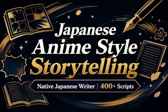 write a japanese anime style story or character backstory