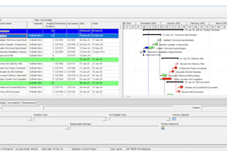 do construction planning and scheduling using primavera p6