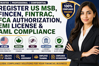 register US msb, fincen, fintrac, fca authorization, emi license, aml compliance