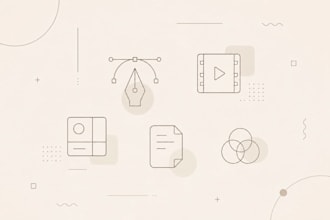 provide branding, graphic design, and video editing services