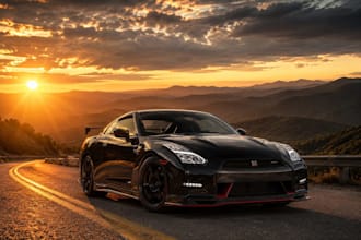 transform your car photos into cinematic  masterpieces