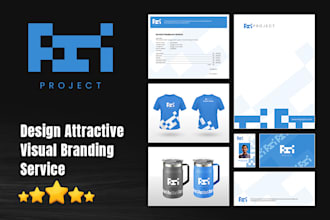 design an attractive visual branding for your business