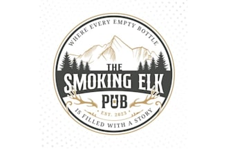 design whiskey bar meets hunting lodge vibe logo