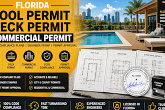 florida pool permit deck permit commercial permit code compliance architecture