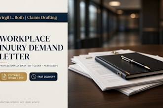 draft a compelling workplace injury demand letter