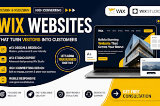 redesign wix site design revamp or edit wix studio website redesign wix website