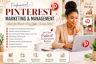 manage your pinterest marketing for your business, blog, ads