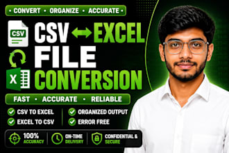 convert CSV, excel, and spreadsheet files accurately