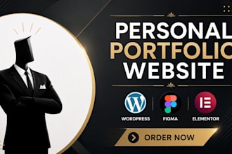 create a personal portfolio website in wordpress
