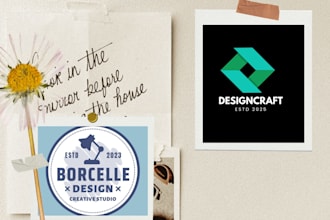 design a professional and modern logo for your business