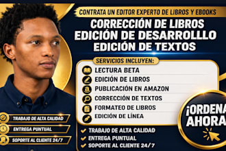 edición de desarrollo y formateo para libros de romance y novelas de ficción