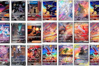 create custom pokemon extended binder artwork pages for your 3x3 tcg displays