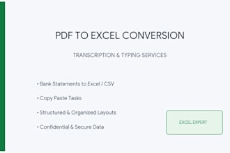 entrada de datos financieros y organizare recibos en excel