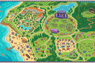 design event maps, festival maps and venue navigation maps, event, exhibition