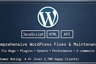 fix wordpress issues errors bugs css and provide wp help