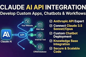 build custom claude ai web application and api integrations