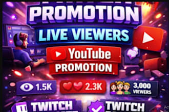 do kick twitch promotion boost subs, twitch viewers, twitch affiliate, followers