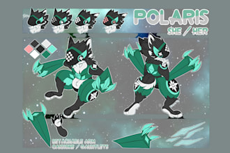 draw furry protogen ref sheet sfw nsfw art furry icon and stickers