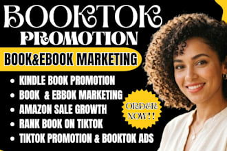 booktok tiktok book promotion amazon kdp ads christian booktok video influencer