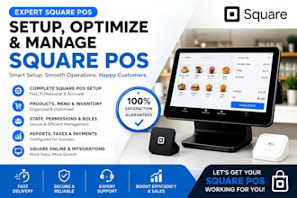 setup optimize and manage square pos system