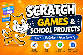 create a custom scratch game
