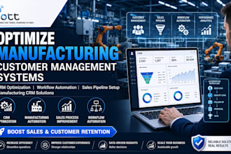 optimize manufacturing customer management systems