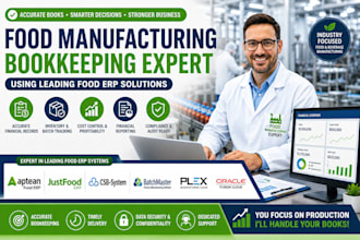 do manage food manufacturing bookkeeping using aptean food erp justfood csb