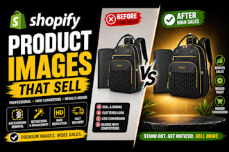 create professional product listing images for shopify amazon and daraz