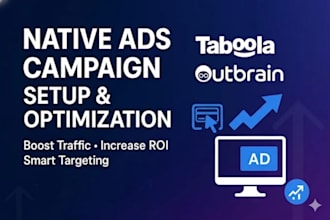 set up and manage profitable taboola campaigns