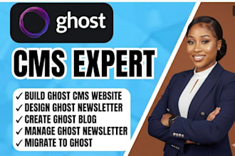 build ghost cms website ghost newsletter ghost blog ghost newsletter migrate