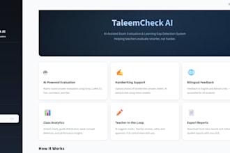 build an ai grading system with automated feedback