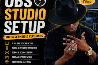 setup obs studio streamlabs twitch youtube kick live streaming and recording