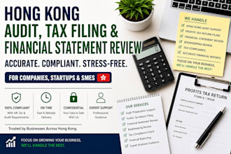 hong kong audit, tax filing and financial statement review