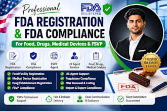 do fda registration and fda compliance for food, drugs and medical devices, fsvp