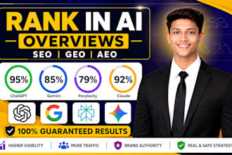 do ai visibility score to rank in chatgpt gemini GEO aeo SEO
