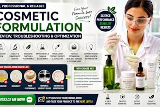 review improve and troubleshoot your cosmetic skincare haircare formulation