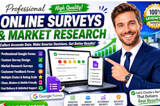 design online surveys and questionnaires for UK market research