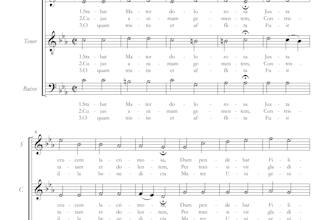 engrave satb choir music professionally