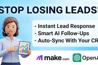 build a custom make com automation that revives your ghosted leads